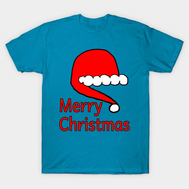 Merry Christmas Santa Cap 13 T-Shirt by Eric03091978